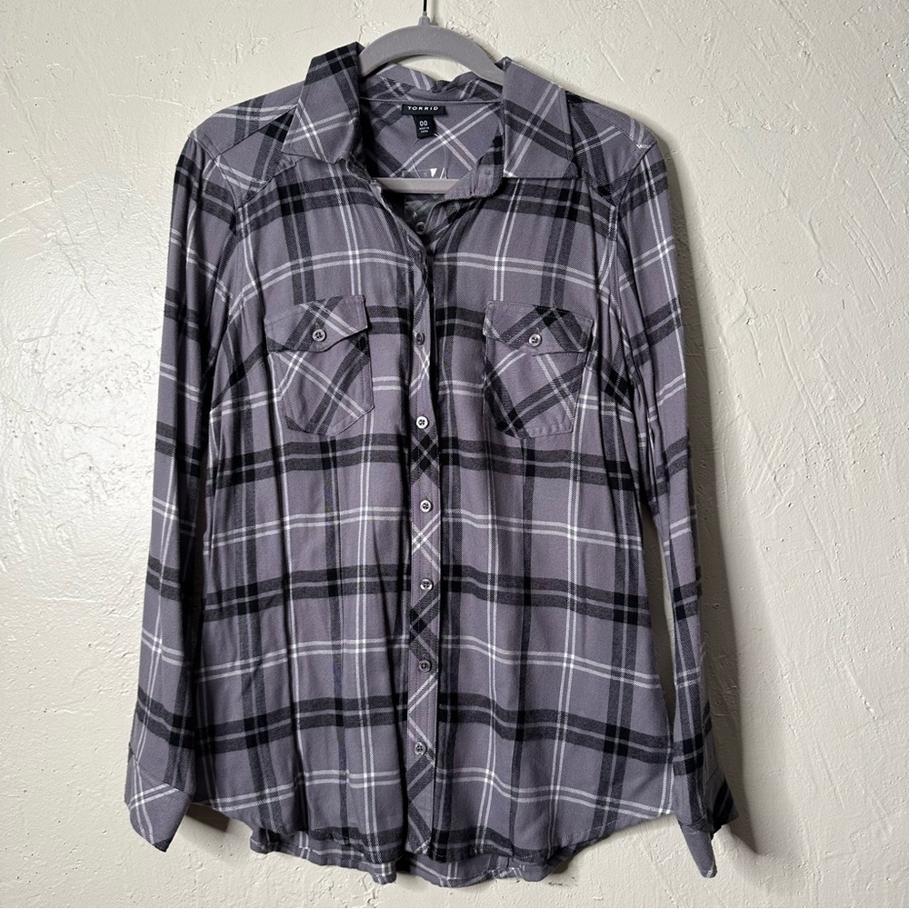 Torrid Flannel Top